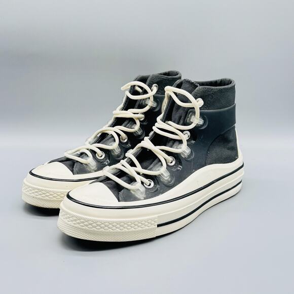 Converse Shoes Womens 7 Black High Top Chuck Taylor 70 Utility Hi Storm Wind - Picture 4 of 12